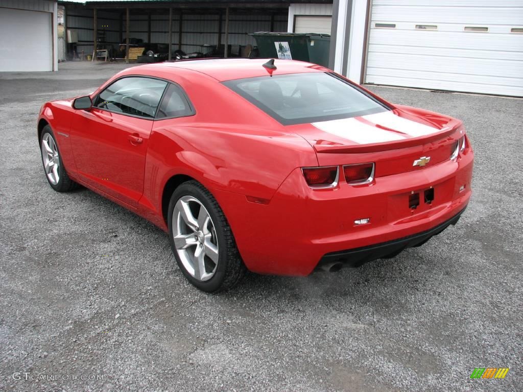 2010 Camaro LT/RS Coupe - Victory Red / Black photo #10