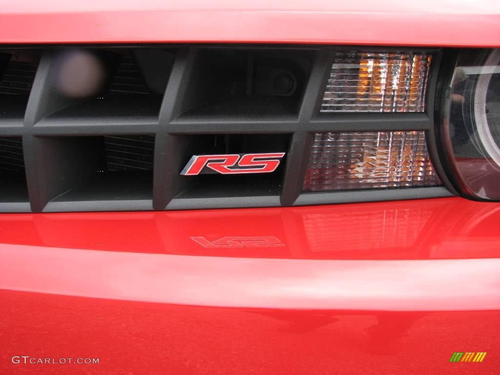 2010 Camaro LT/RS Coupe - Victory Red / Black photo #13