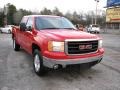 Fire Red - Sierra 1500 SLT Crew Cab 4x4 Photo No. 4