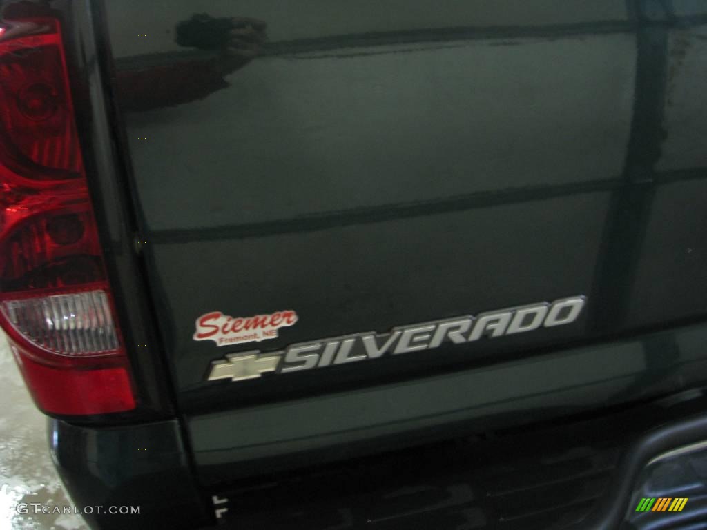 2004 Silverado 1500 Z71 Extended Cab 4x4 - Dark Green Metallic / Dark Charcoal photo #5