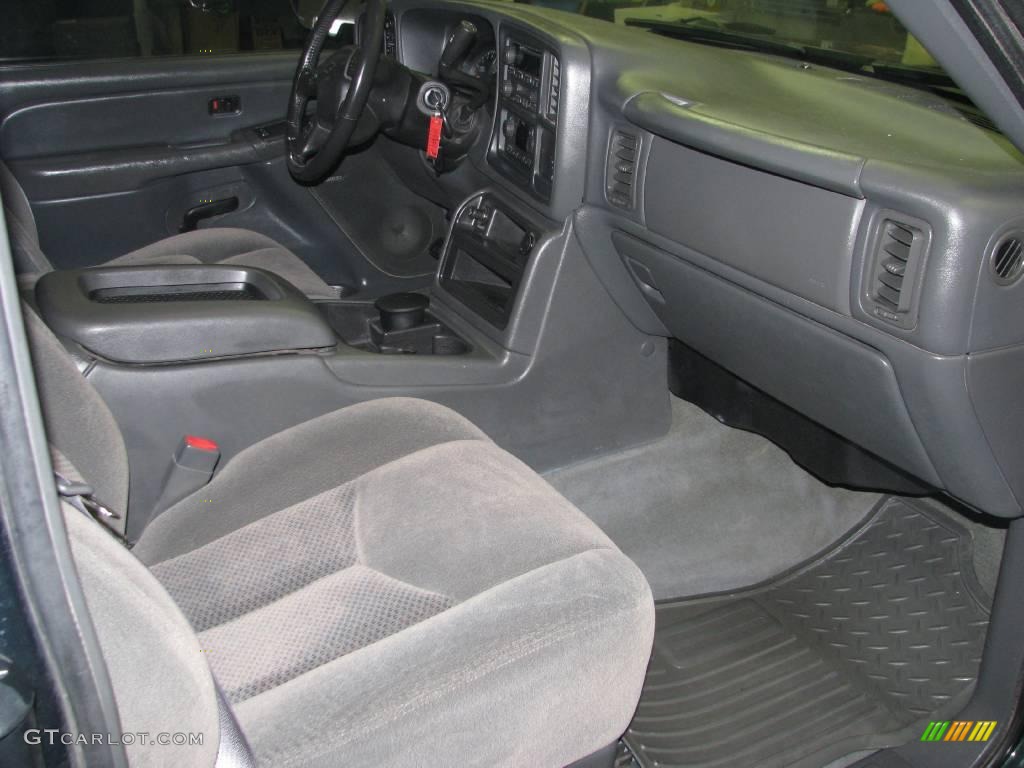 2004 Silverado 1500 Z71 Extended Cab 4x4 - Dark Green Metallic / Dark Charcoal photo #33