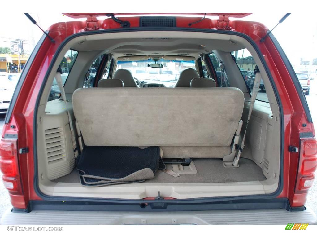 2002 Expedition Eddie Bauer - Laser Red / Medium Parchment photo #34