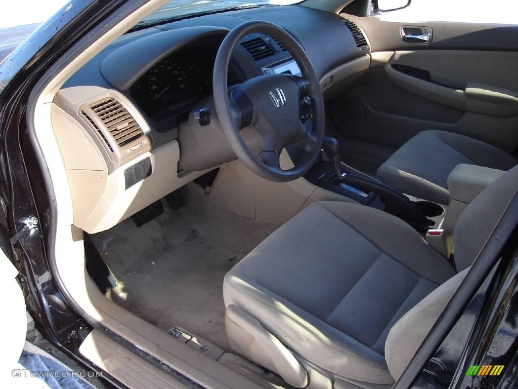 2006 Accord LX Sedan - Nighthawk Black Pearl / Ivory photo #18