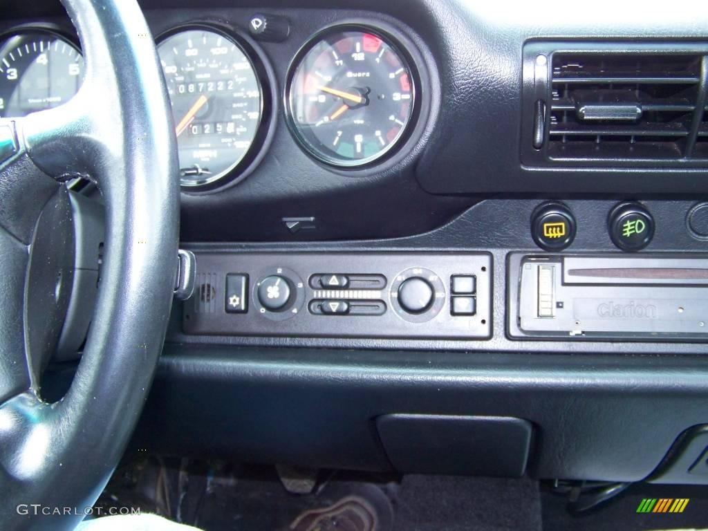 1993 911 Carrera 4 Coupe - Polar Silver Metallic / Black photo #23