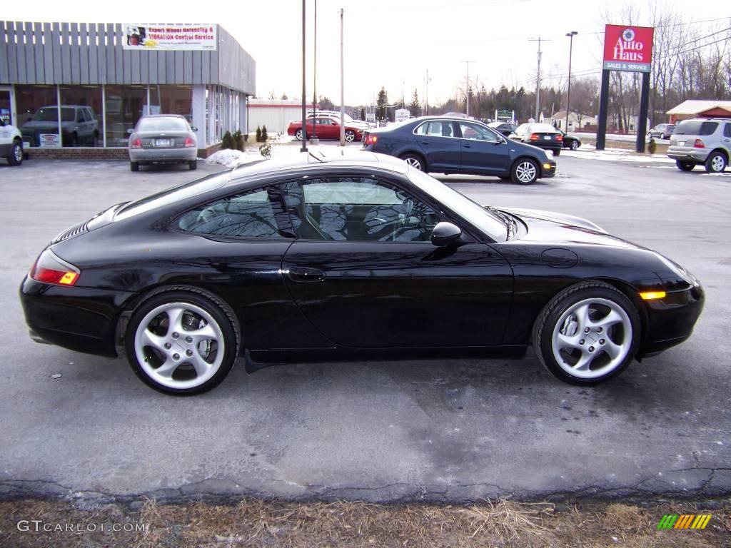 1999 911 Carrera 4 Coupe - Black / Graphite Grey photo #4