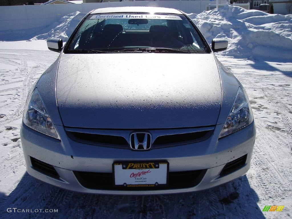 2006 Accord LX Sedan - Alabaster Silver Metallic / Black photo #8
