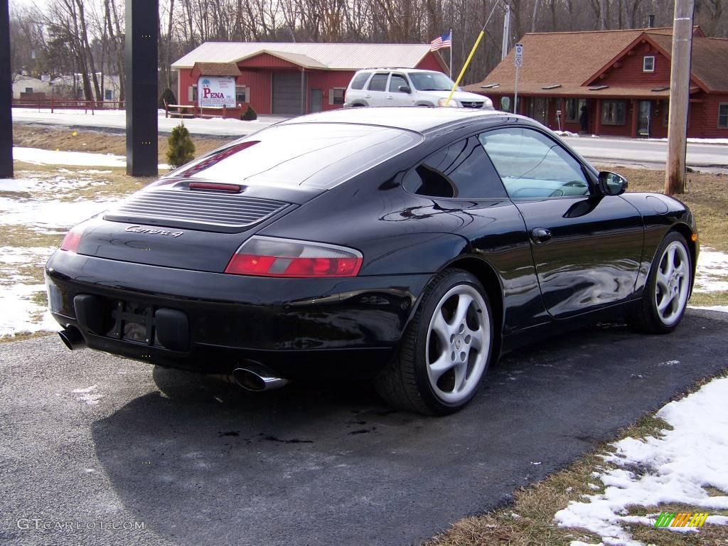 1999 911 Carrera 4 Coupe - Black Metallic / Black photo #5