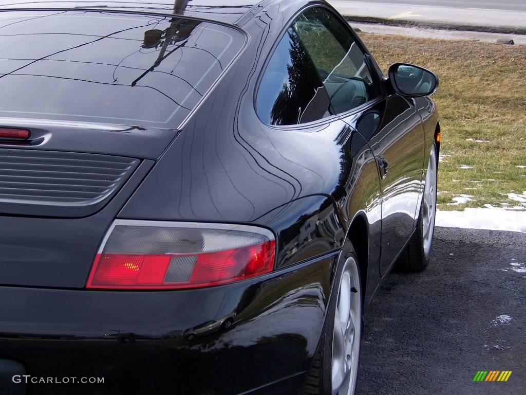 1999 911 Carrera 4 Coupe - Black Metallic / Black photo #13