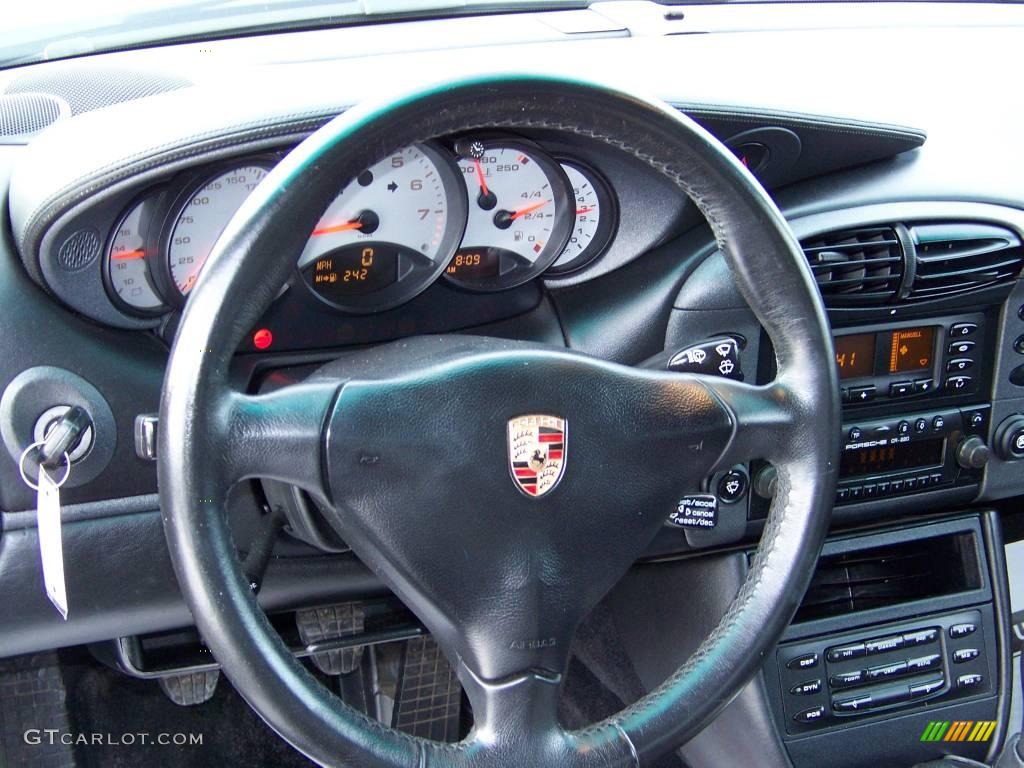 1999 911 Carrera 4 Coupe - Black Metallic / Black photo #20