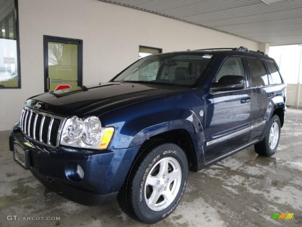 2005 Grand Cherokee Limited 4x4 - Midnight Blue Pearl / Medium Slate Gray photo #1