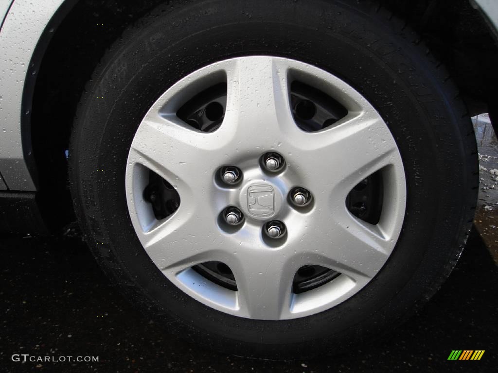 2006 Accord LX Sedan - Alabaster Silver Metallic / Black photo #26