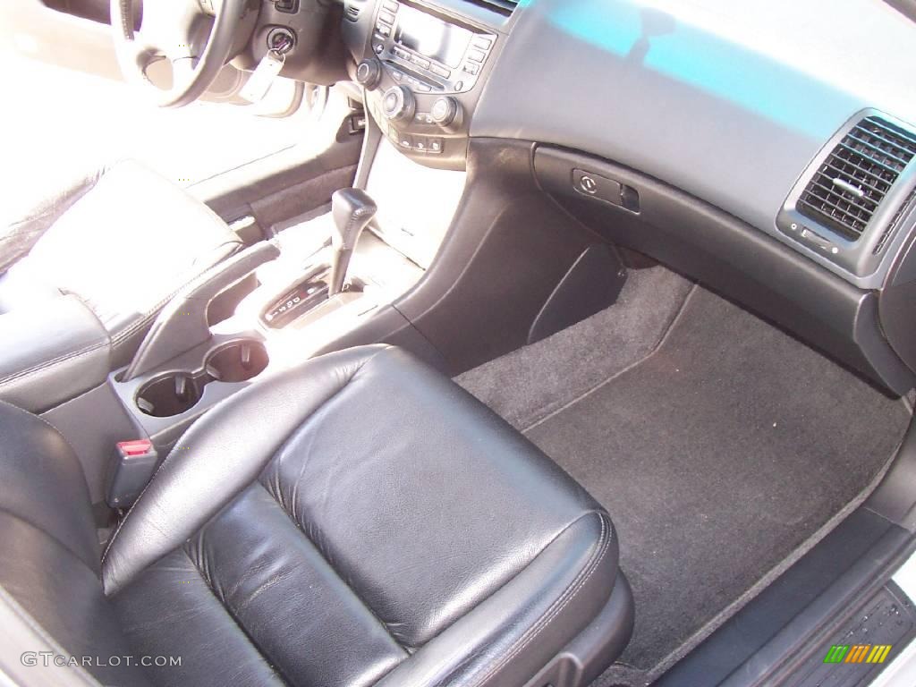 2005 Accord EX-L V6 Sedan - Satin Silver Metallic / Black photo #11