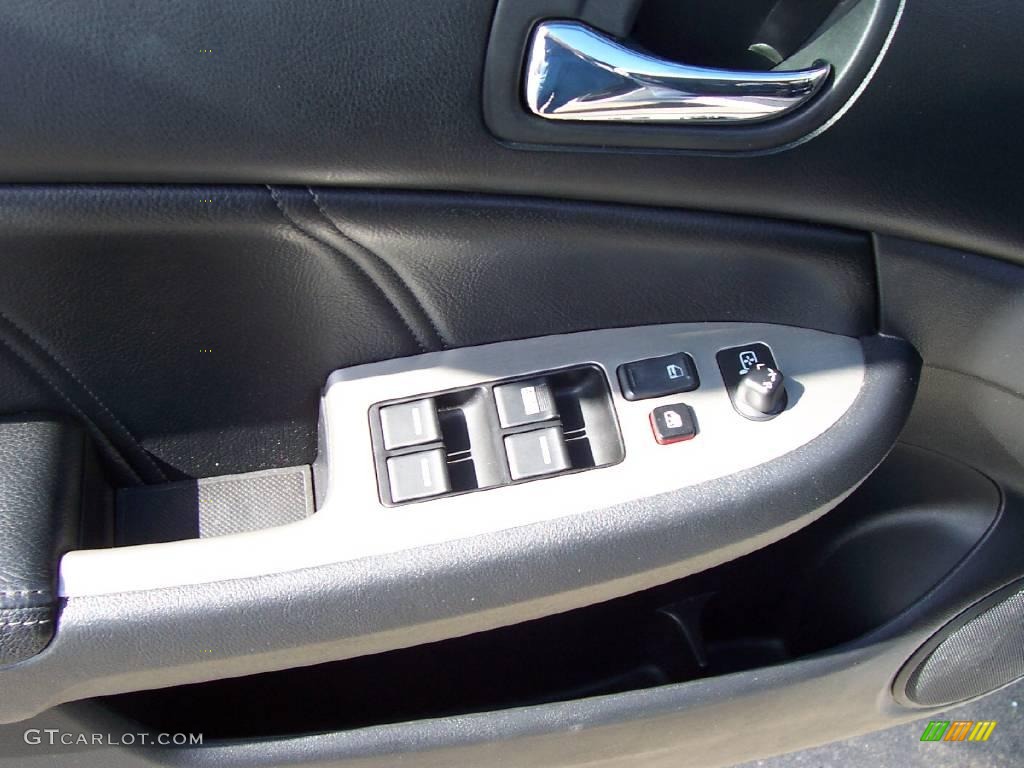 2005 Accord EX-L V6 Sedan - Satin Silver Metallic / Black photo #13