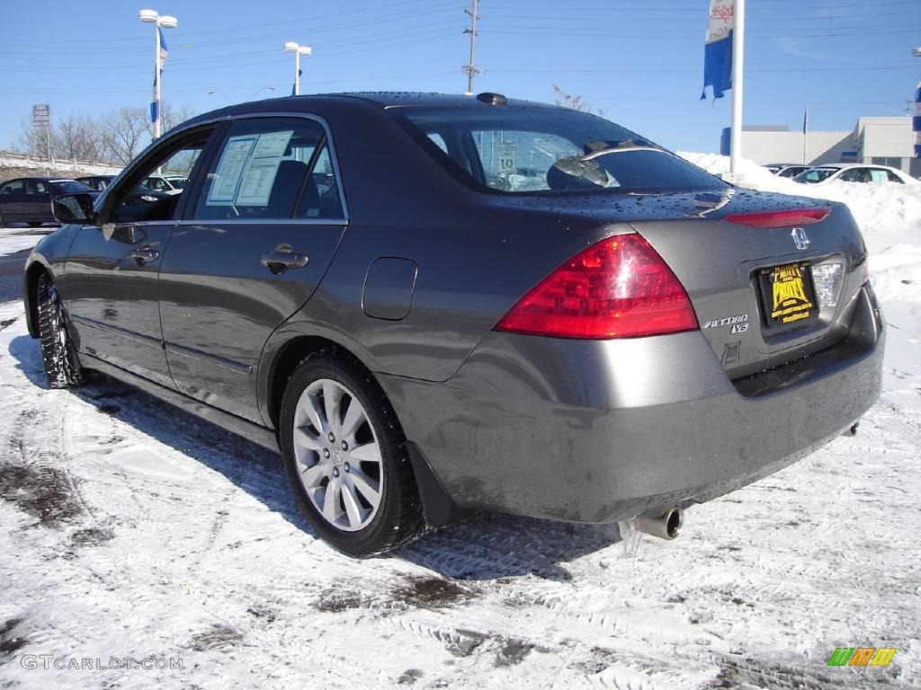 2006 Accord EX-L V6 Sedan - Carbon Bronze Pearl / Black photo #3