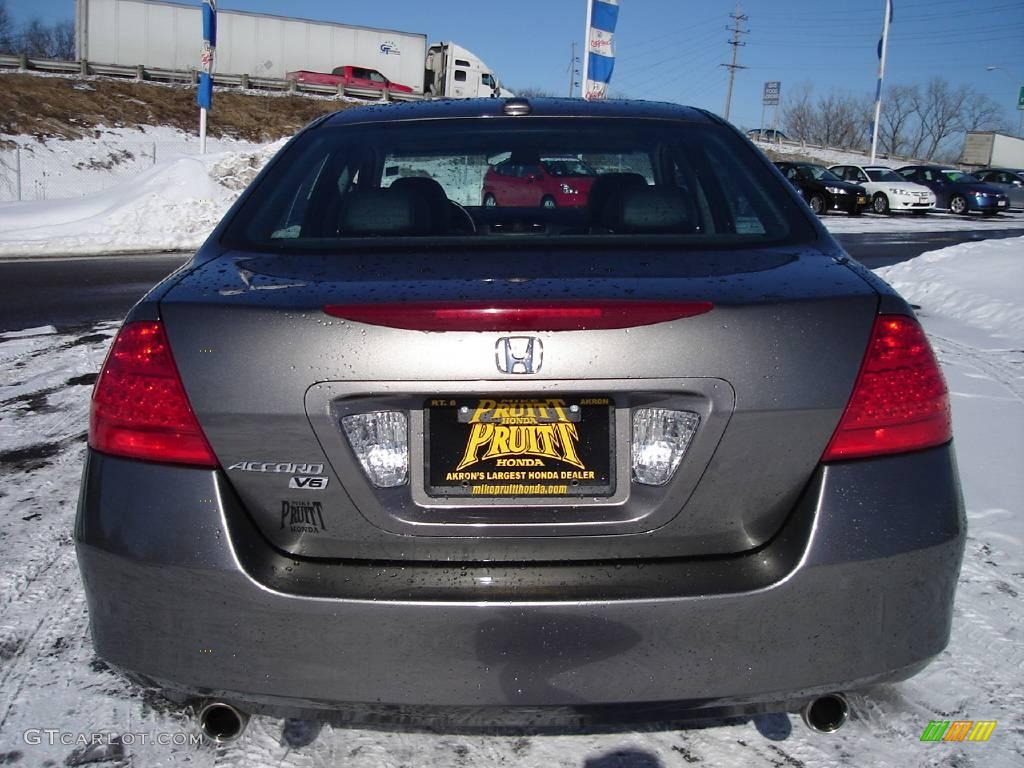 2006 Accord EX-L V6 Sedan - Carbon Bronze Pearl / Black photo #4