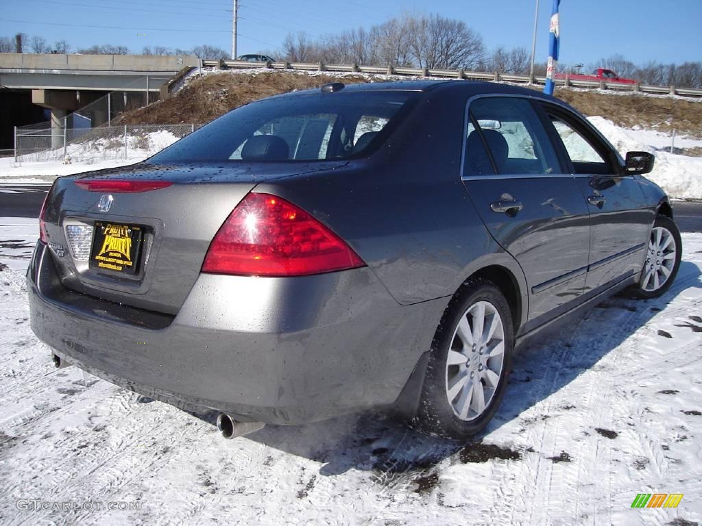 2006 Accord EX-L V6 Sedan - Carbon Bronze Pearl / Black photo #5