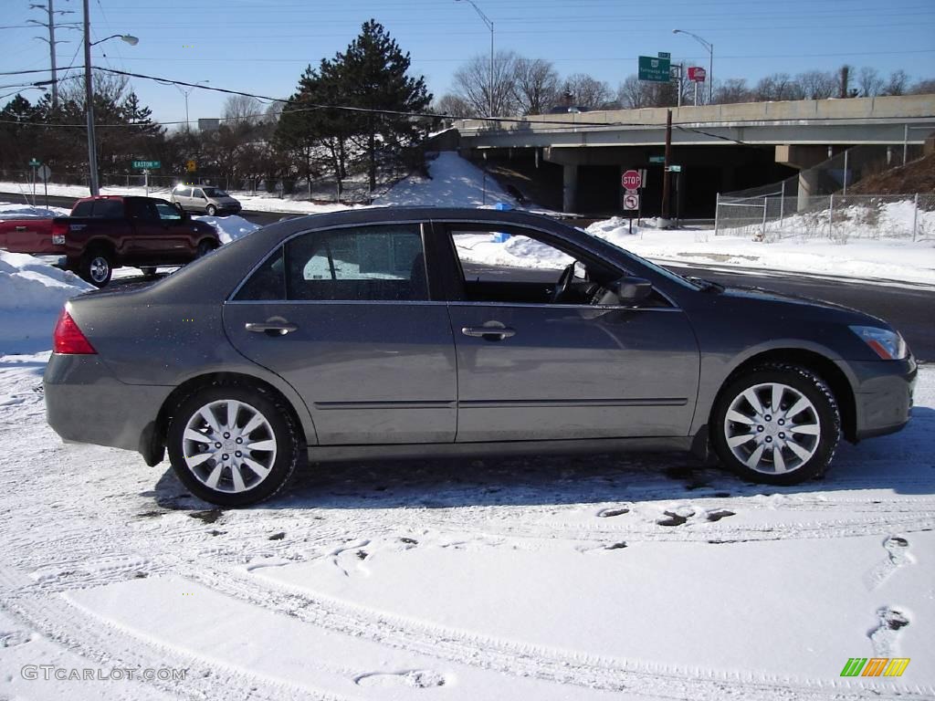 2006 Accord EX-L V6 Sedan - Carbon Bronze Pearl / Black photo #6