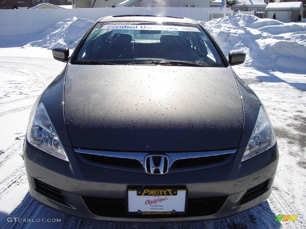 2006 Accord EX-L V6 Sedan - Carbon Bronze Pearl / Black photo #8