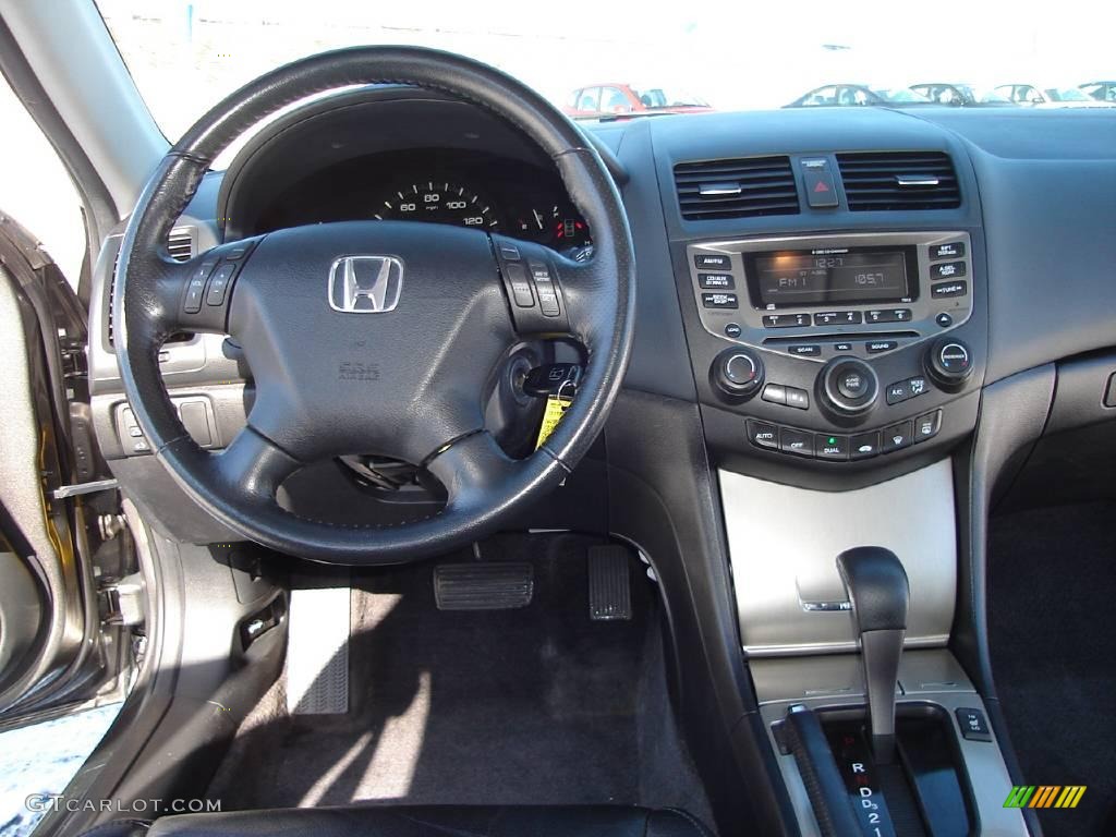 2006 Accord EX-L V6 Sedan - Carbon Bronze Pearl / Black photo #15