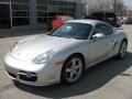 Arctic Silver Metallic - Cayman S Photo No. 14