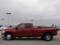 2007 Inferno Red Crystal Pearl Dodge Ram 3500 Big Horn Quad Cab Dually  photo #6