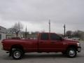 2008 Inferno Red Crystal Pearl Dodge Ram 3500 ST Quad Cab 4x4 Dually  photo #2