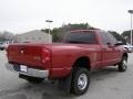 2008 Inferno Red Crystal Pearl Dodge Ram 3500 ST Quad Cab 4x4 Dually  photo #3