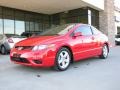 2006 Rallye Red Honda Civic EX Coupe  photo #3