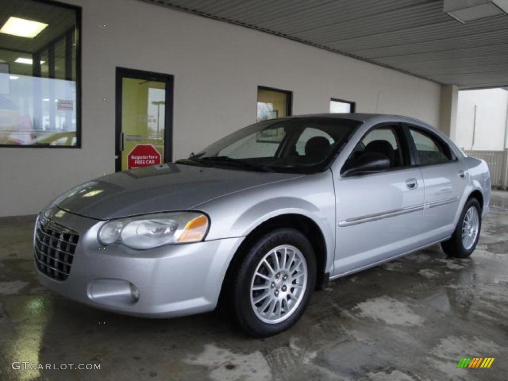 2004 Sebring LXi Sedan - Bright Silver Metallic / Dark Slate Gray photo #1