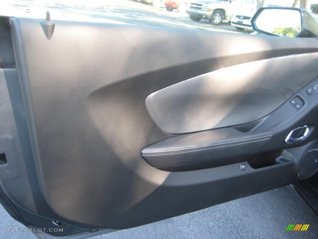 2010 Camaro SS/RS Coupe - Cyber Gray Metallic / Black photo #7