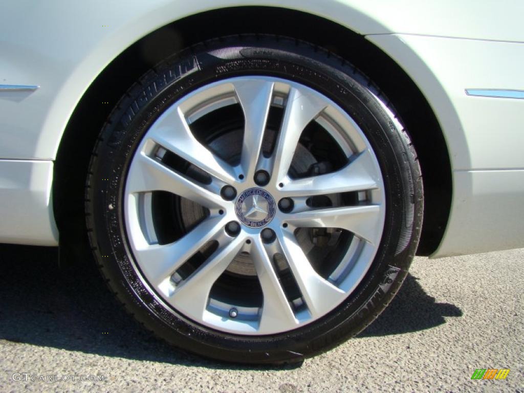 2010 E 350 Coupe - Arctic White / Almond Beige photo #6