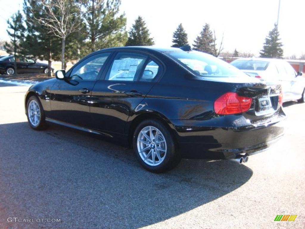 2010 3 Series 328i xDrive Sedan - Jet Black / Black Dakota Leather photo #3