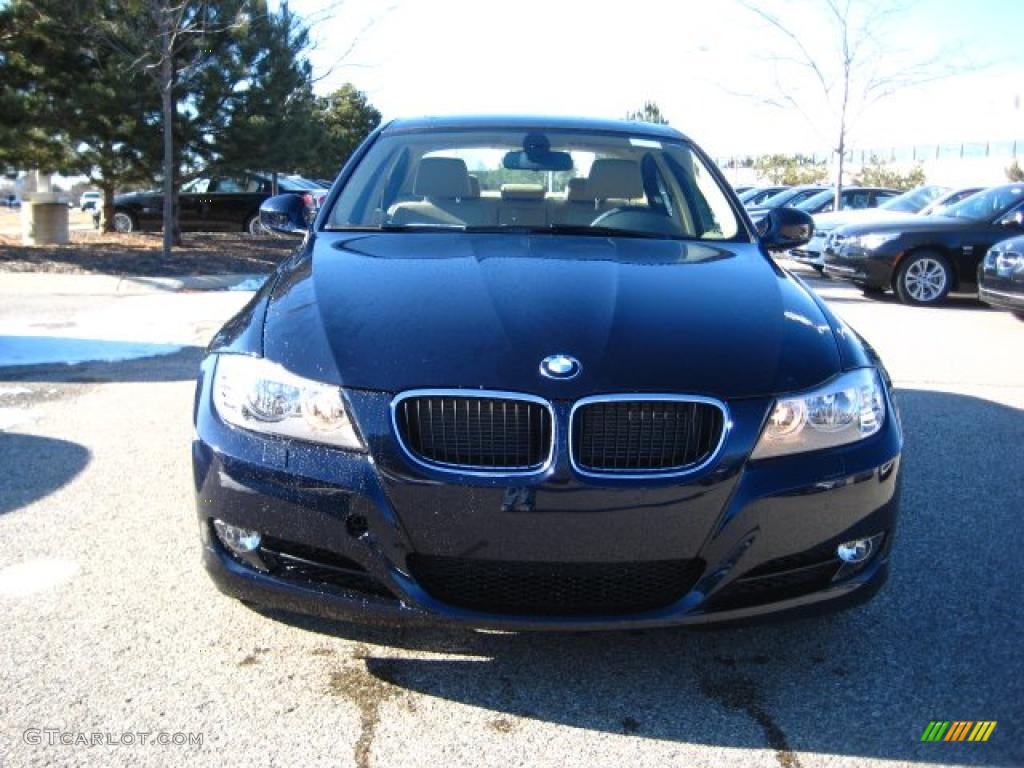 2010 3 Series 328i xDrive Sedan - Monaco Blue Metallic / Beige Dakota Leather photo #7
