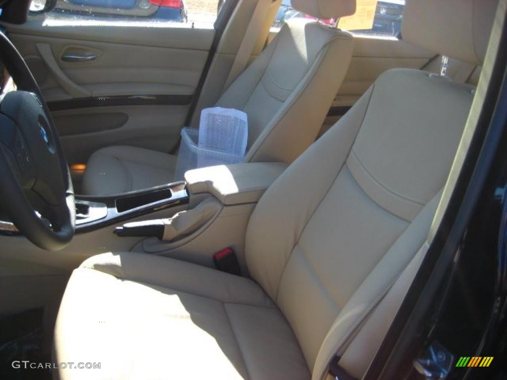 2010 3 Series 328i xDrive Sedan - Monaco Blue Metallic / Beige Dakota Leather photo #9