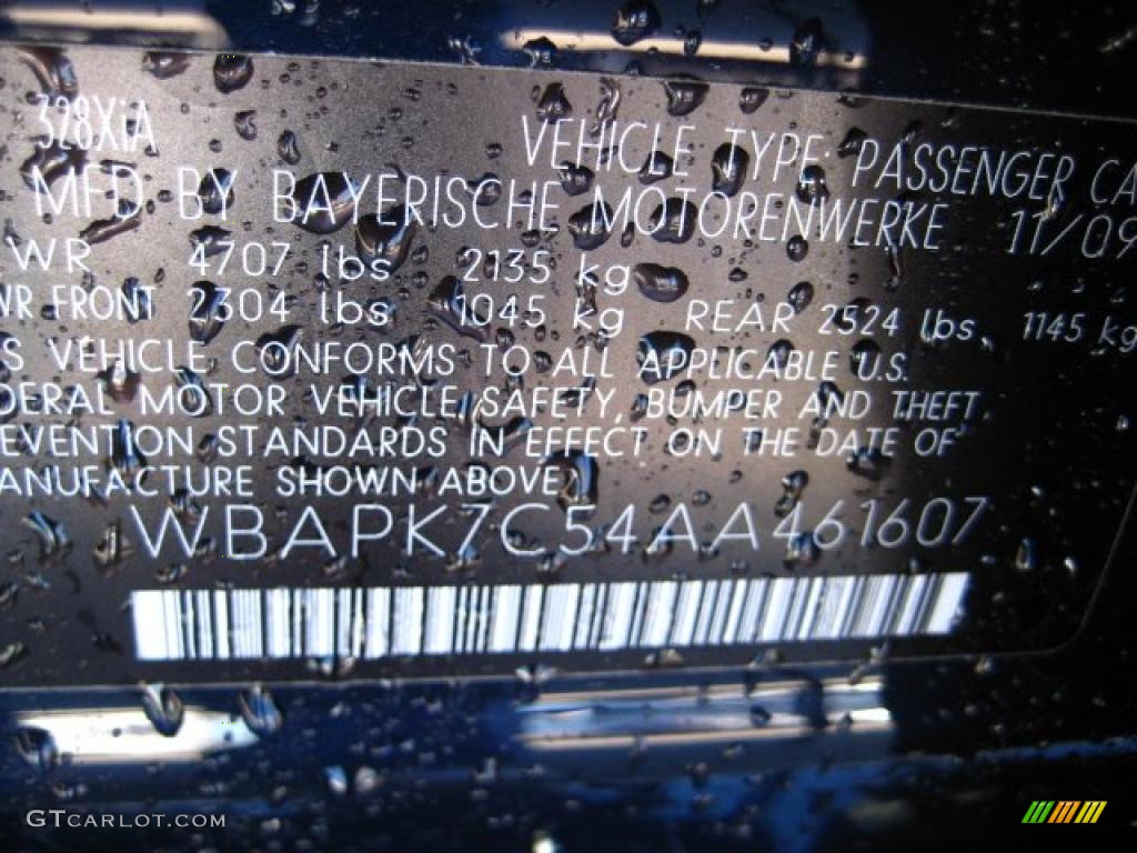 2010 3 Series 328i xDrive Sedan - Monaco Blue Metallic / Beige Dakota Leather photo #11