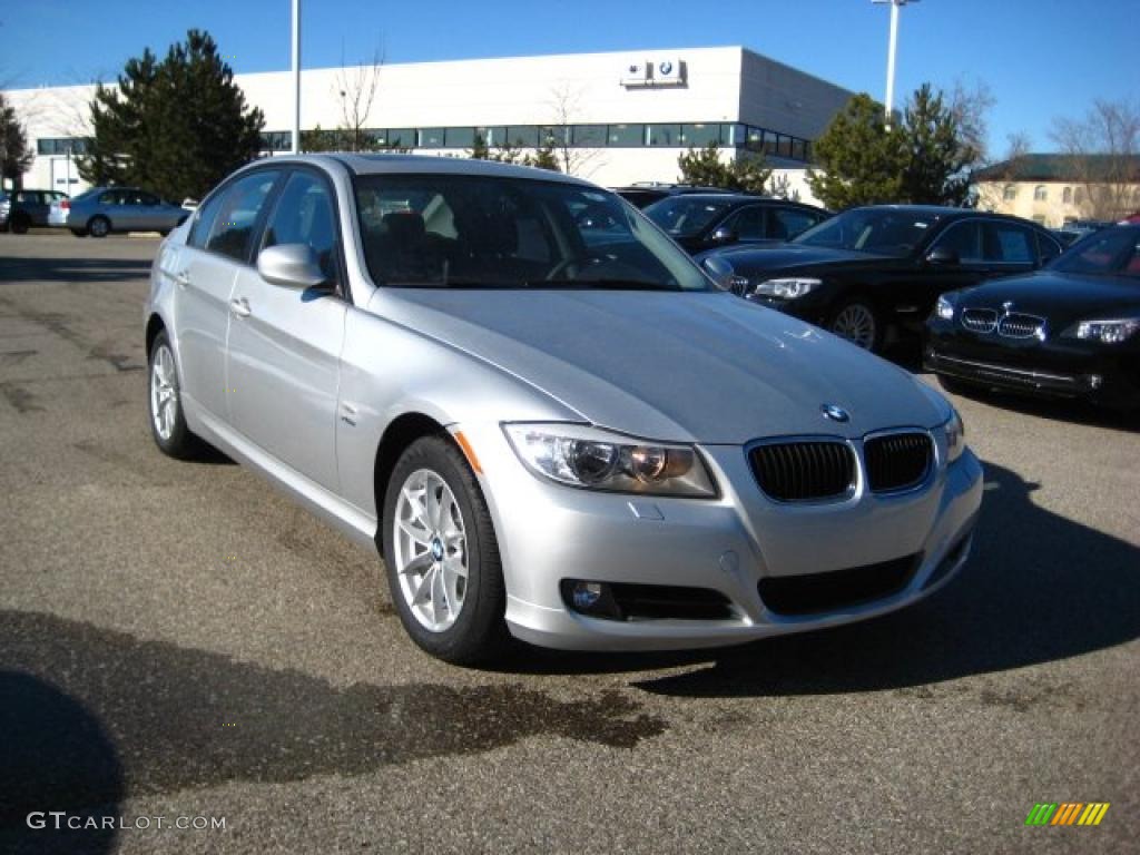 2010 3 Series 328i xDrive Sedan - Titanium Silver Metallic / Black Dakota Leather photo #6