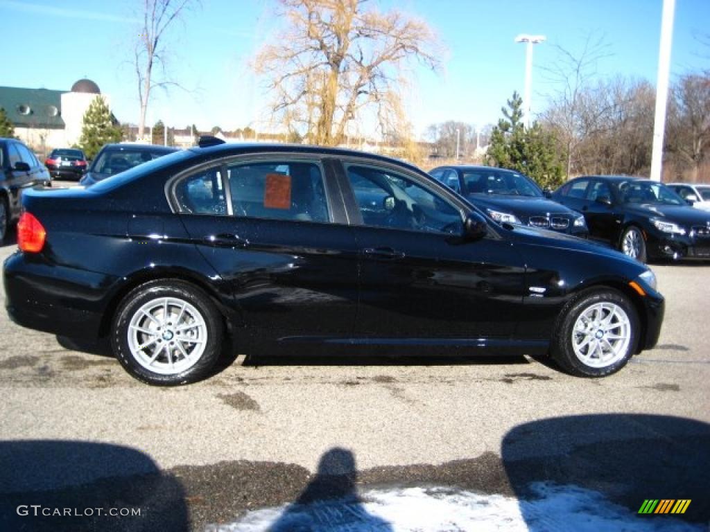 2010 3 Series 328i xDrive Sedan - Jet Black / Black Dakota Leather photo #5
