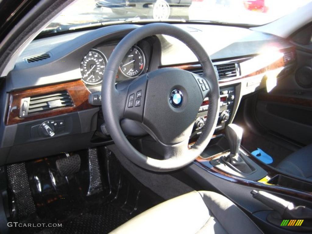 2010 3 Series 328i xDrive Sedan - Jet Black / Black Dakota Leather photo #8