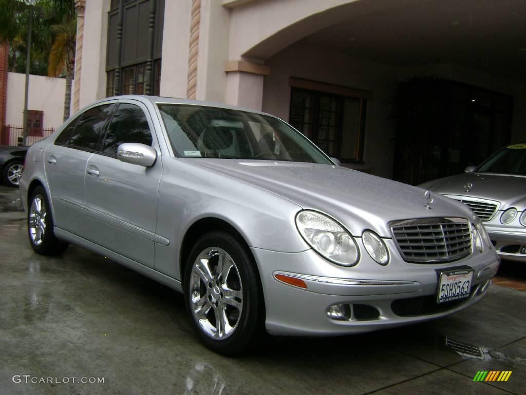 2006 E 350 Sedan - Iridium Silver Metallic / Charcoal photo #1