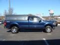 2004 True Blue Metallic Ford F150 XLT Regular Cab 4x4  photo #4