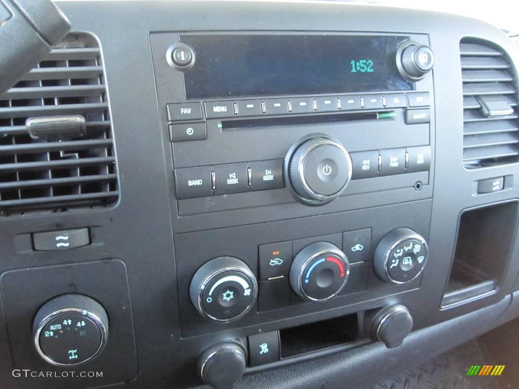 2009 Silverado 1500 LT Extended Cab 4x4 - Silver Birch Metallic / Ebony photo #9