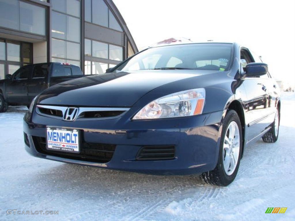 2006 Accord EX Sedan - Royal Blue Pearl / Gray photo #2