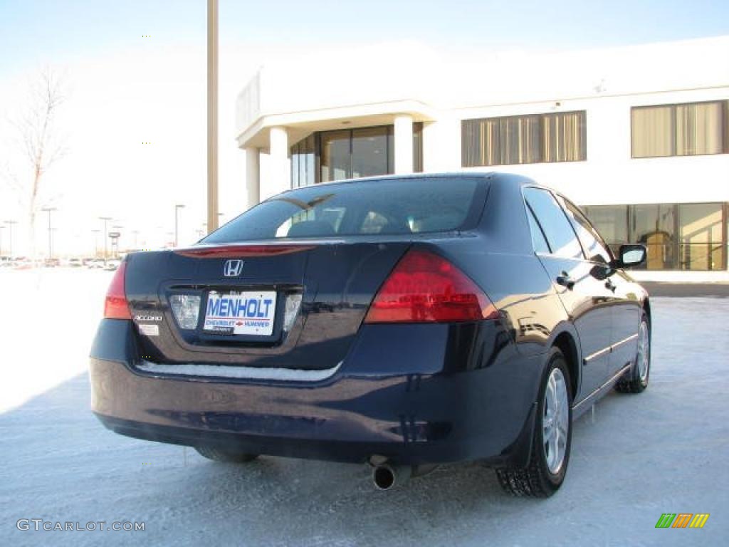 2006 Accord EX Sedan - Royal Blue Pearl / Gray photo #5