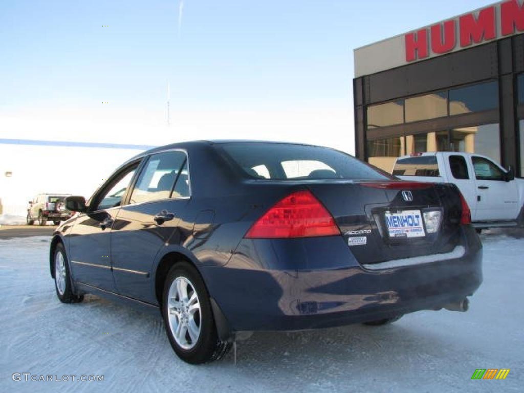 2006 Accord EX Sedan - Royal Blue Pearl / Gray photo #6