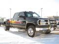 2003 Black Chevrolet Silverado 3500 LT Crew Cab 4x4 Dually  photo #3