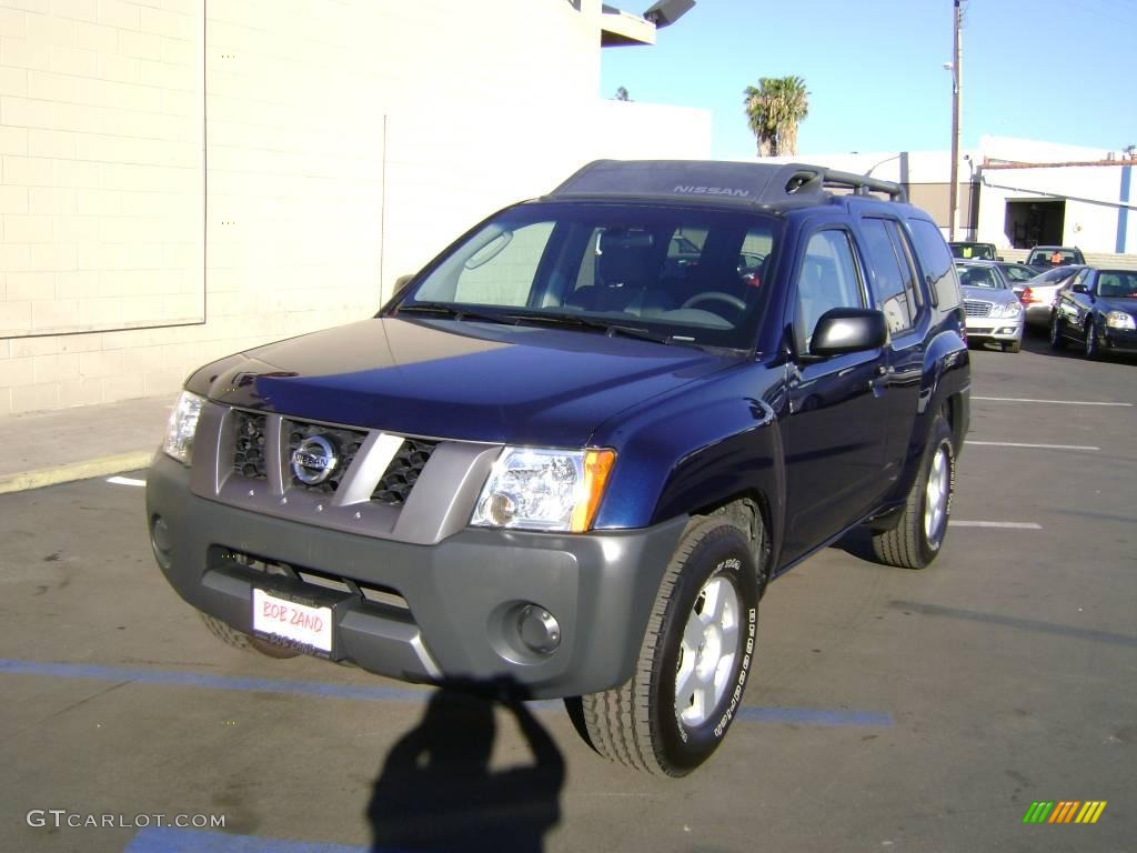 Midnight Blue Metallic Nissan Xterra