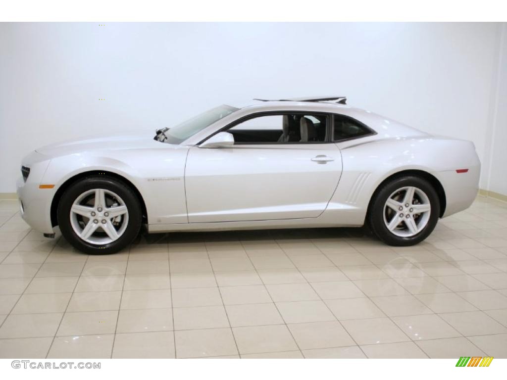 2010 Camaro LT Coupe - Silver Ice Metallic / Gray photo #4