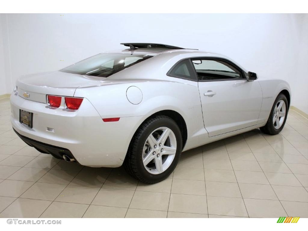 2010 Camaro LT Coupe - Silver Ice Metallic / Gray photo #7