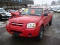 2004 Aztec Red Nissan Frontier XE V6 Crew Cab 4x4  photo #12