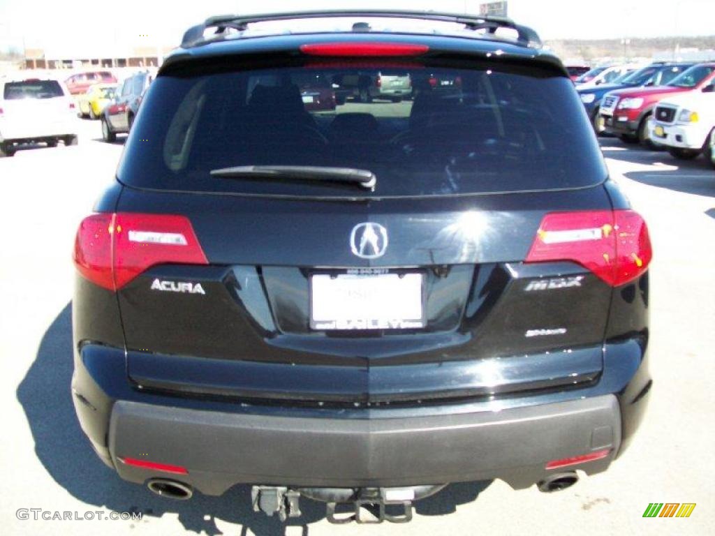 2007 MDX Sport - Formal Black Pearl / Ebony photo #7